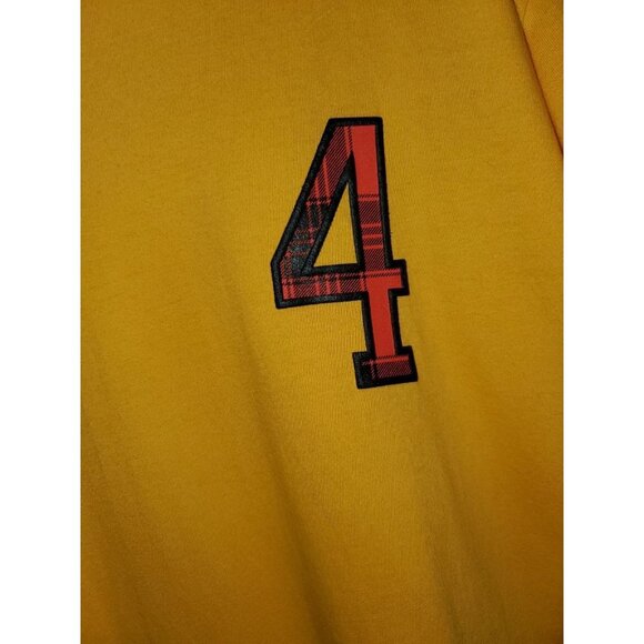 NWT Flirtitude Active Gold NYC 4 Short Sleeve Size Large - Picture 8 of 9